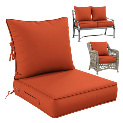 Deap Seat & Backrest Cushions Set