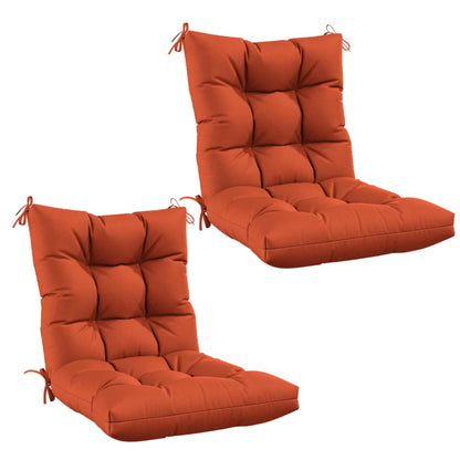 2PCS High Back Rocking Chair Cushions