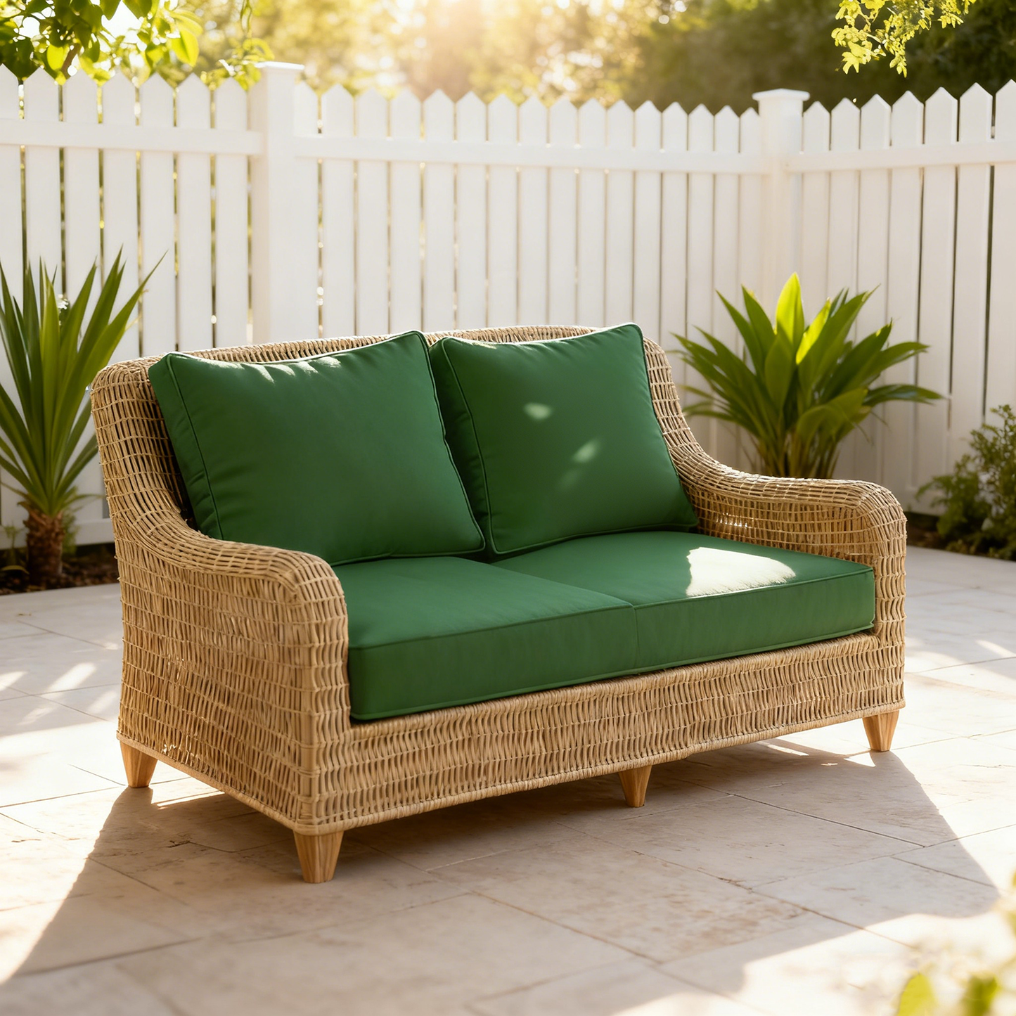 Outdoor Loveseat Cushion Snubbull