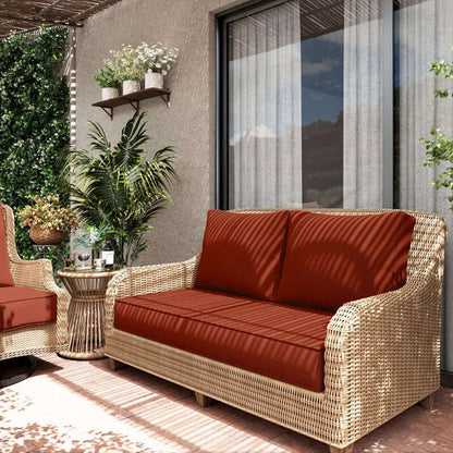 Outdoor Loveseat Cushion Snubbull