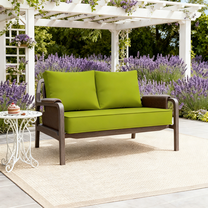 Outdoor Loveseat Cushion Snubbull