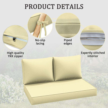 Outdoor Loveseat Cushion Snubbull