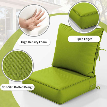 Outdoor Seat Cushion Pillow Set Snubbull