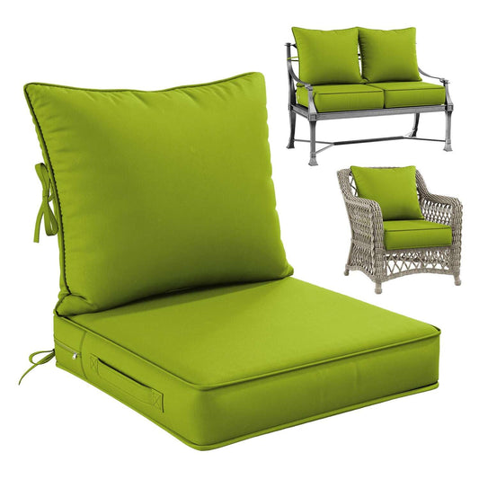 Outdoor Seat Cushion Pillow Set Snubbull