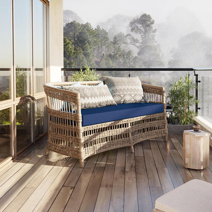 Outdoor Bench Cushion for Backyard Garden