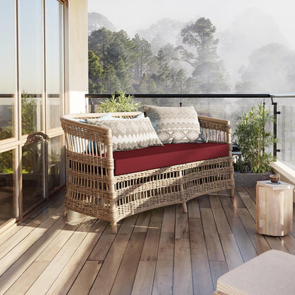 Outdoor Bench Cushion for Backyard Garden