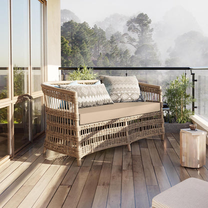 Outdoor Bench Cushion for Backyard Garden