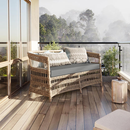 Outdoor Bench Cushion for Backyard Garden