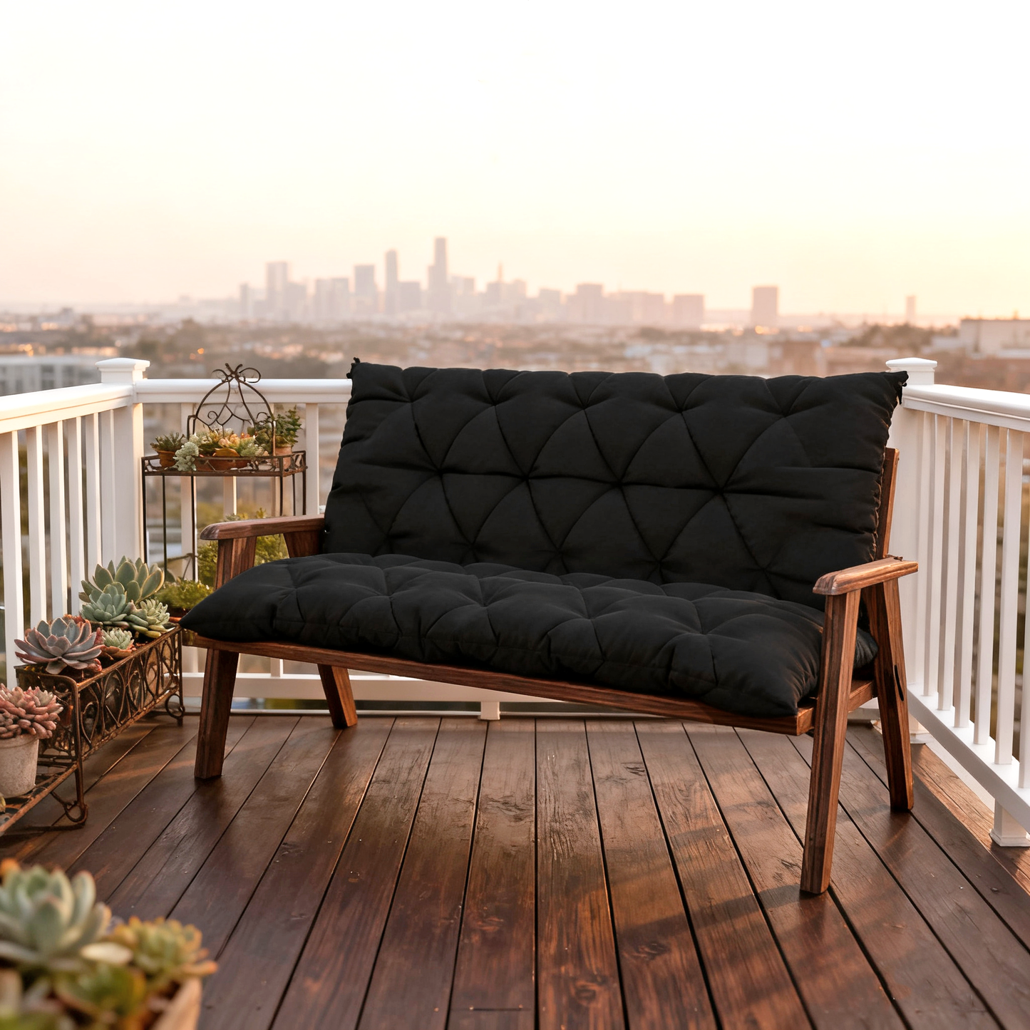 Porch Swing Cushion with Backrest Snubbull