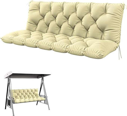 Porch Swing Cushion with Backrest Snubbull