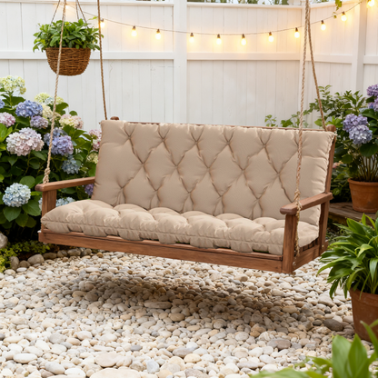 Porch Swing Cushion with Backrest Snubbull