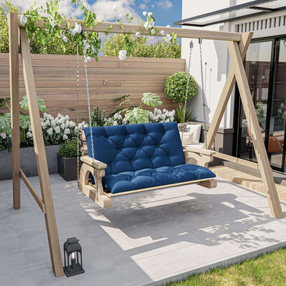 Porch Swing Cushion with Backrest Snubbull