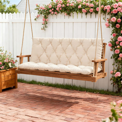 Porch Swing Cushion with Backrest Snubbull