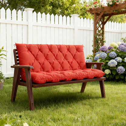 Porch Swing Cushion with Backrest Snubbull