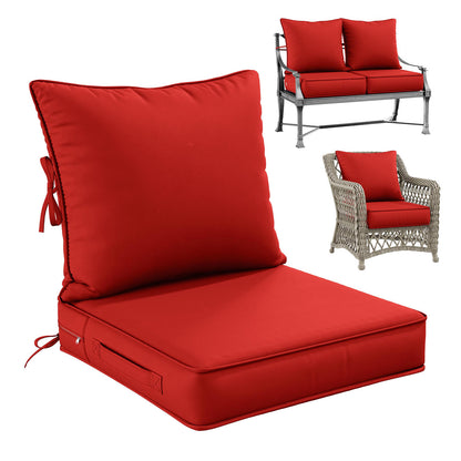 Deap Seat & Backrest Cushions Set