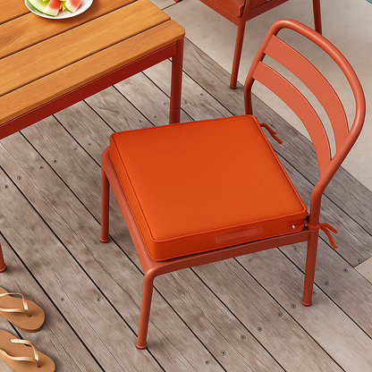 2PCS Outdoor Patio Seat Pads