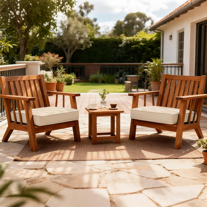 2PCS Outdoor Patio Seat Pads