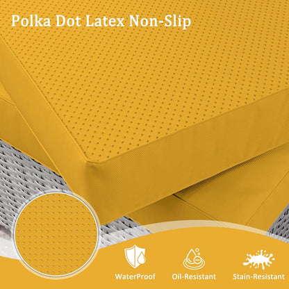 4" Patio Sectional Cushion Set (6-Seater, 14 Pieces)