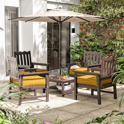 2PCS Outdoor Patio Seat Pads